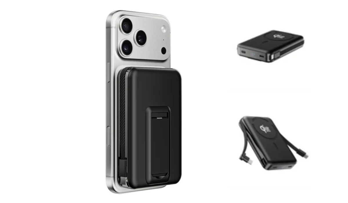 KUXIU S3 Qi2.2 Solid State Power Bank with 25W wireless fast charging